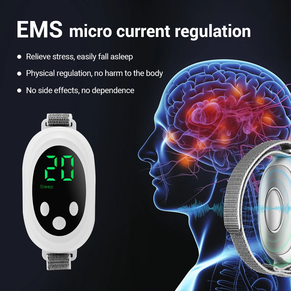 Hand Strap Sleep Aid Device Help Sleep Relieve Insomnia Instrument Pressure Relief Sleep Aid Night Relieve Anxiety Relaxation